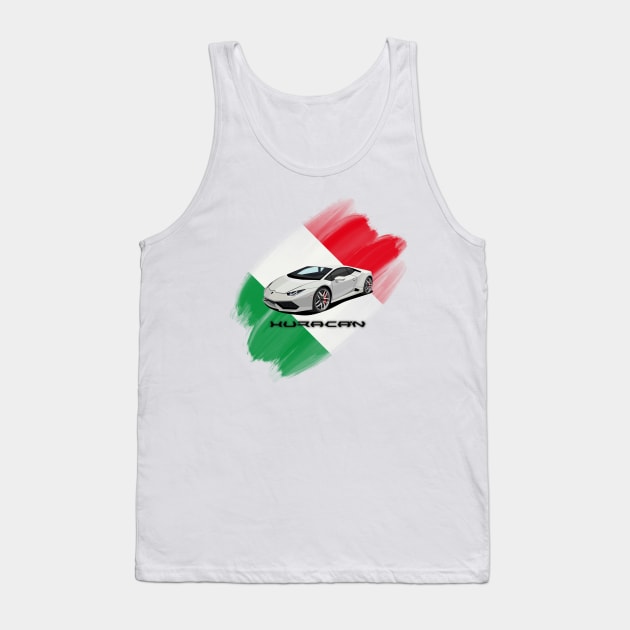 Lamborghini Huracan Tank Top by Rdxart